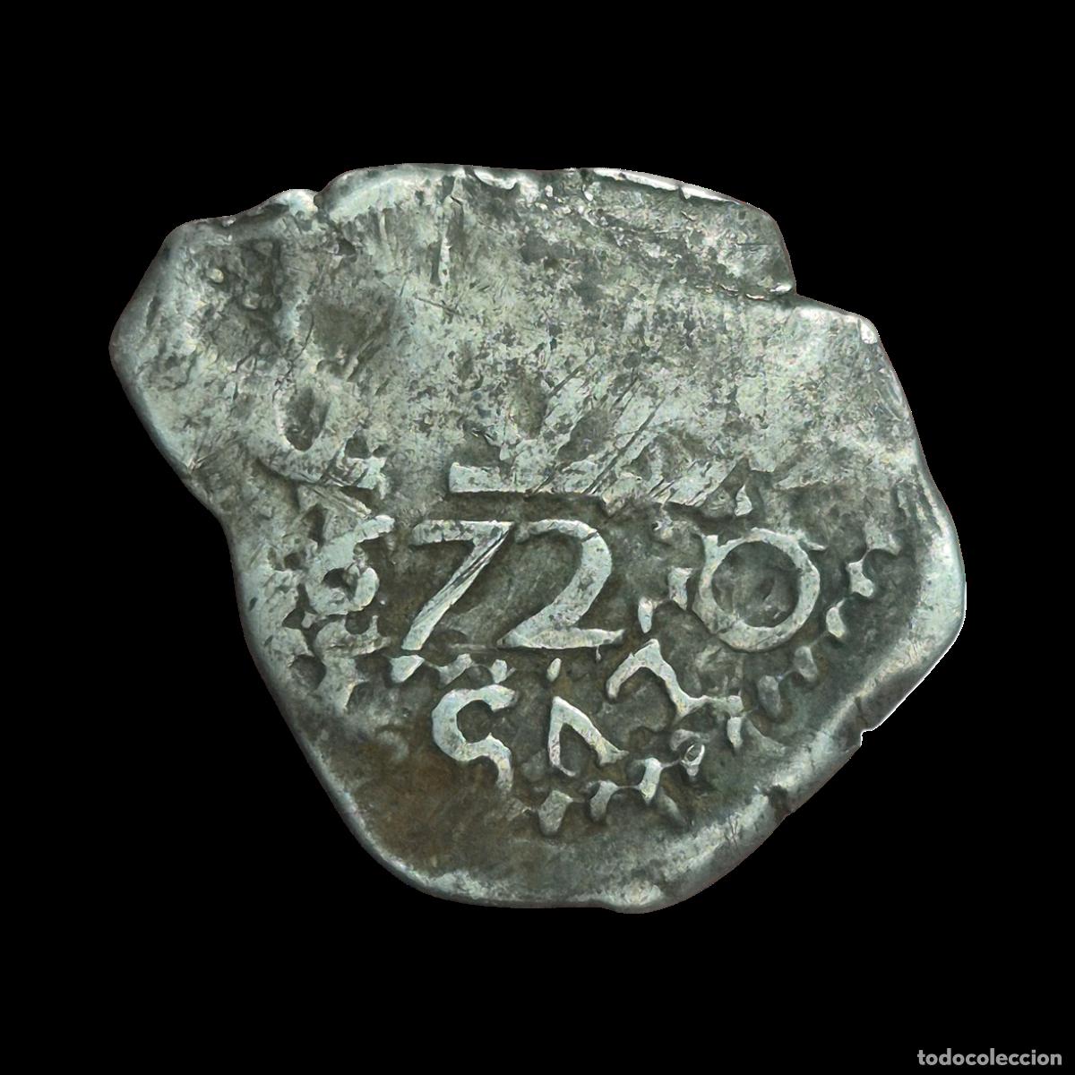 Monedas de Espa&ntilde;a: NT/ CARLOS II 1/2 REAL 1672 POTOSI (E1071)