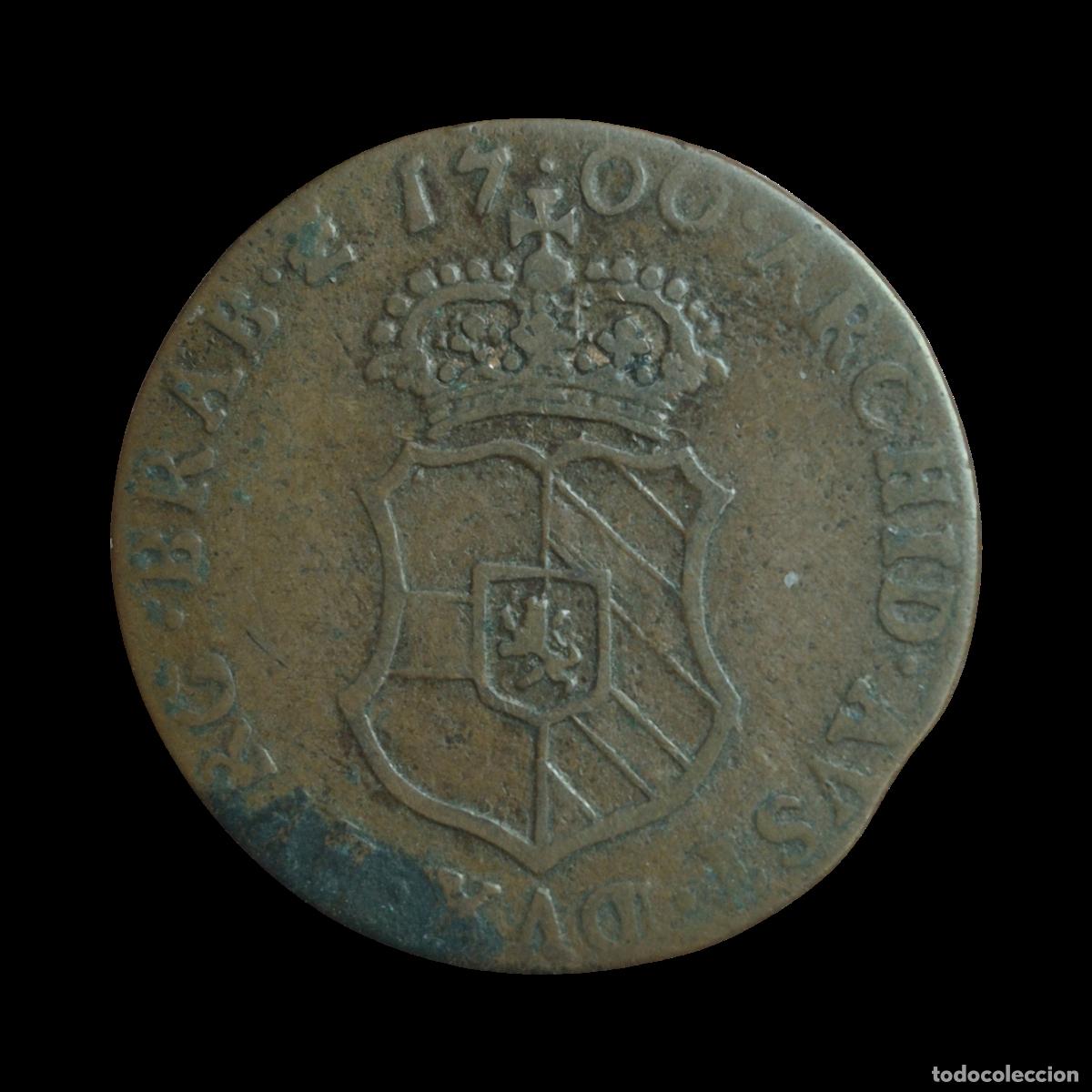 Monedas de Espa&ntilde;a: NT/ CARLOS II GIGOT 1700 AMBERES (E1065)