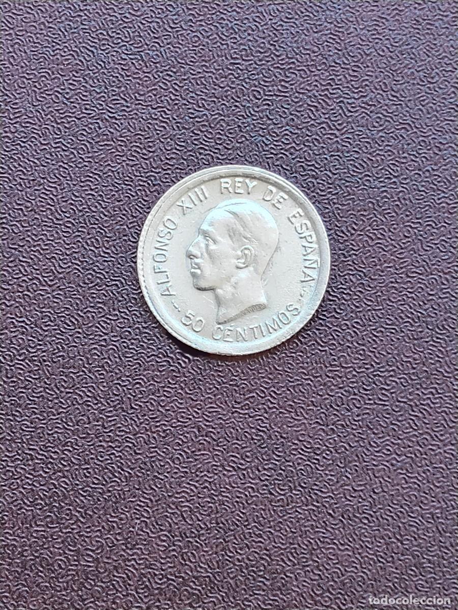 Monedas de Espa&ntilde;a: MONEDA DE 50 CENTIMOS DE ALFONSO XIII DEL A&Ntilde;O 1926.DE PLATA.ORIGINAL%7
