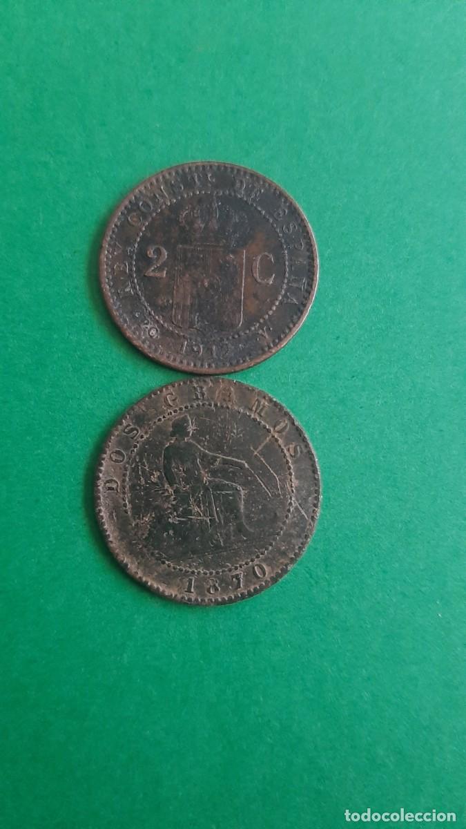 Monedas de Espa&ntilde;a: (ESPA&Ntilde;A) LOTE DE 2 MONEDAS - Foto 1
