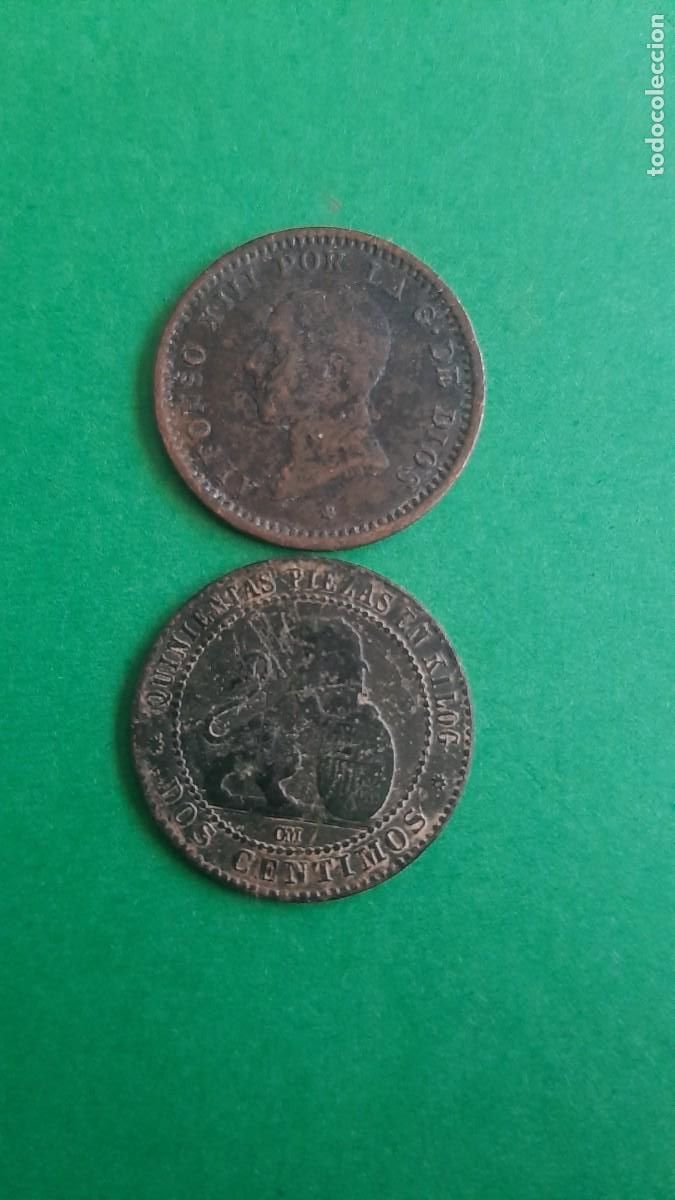 Monedas de Espa&ntilde;a: (ESPA&Ntilde;A) LOTE DE 2 MONEDAS - Foto 2