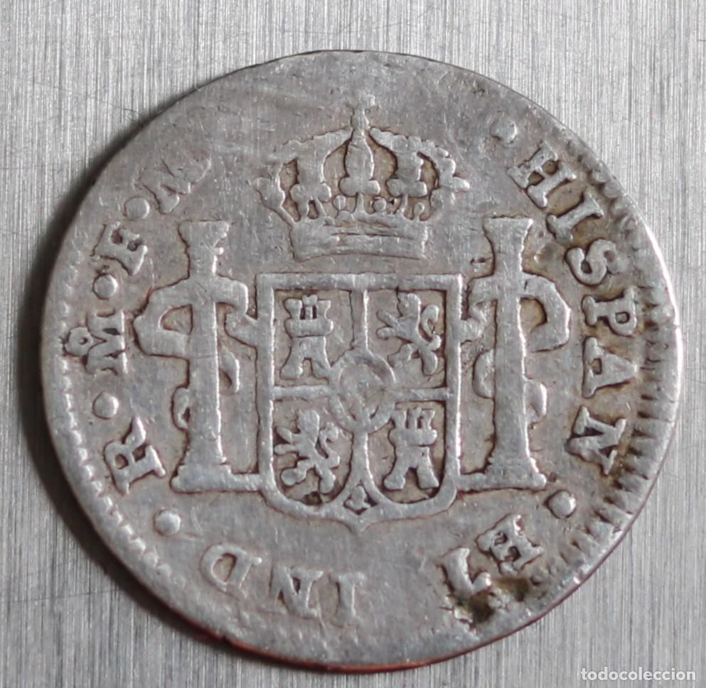 Moedas de Espanha: MEDIO REAL 1794 CARLOS IV. CECA MEXICO. 1,55 GR