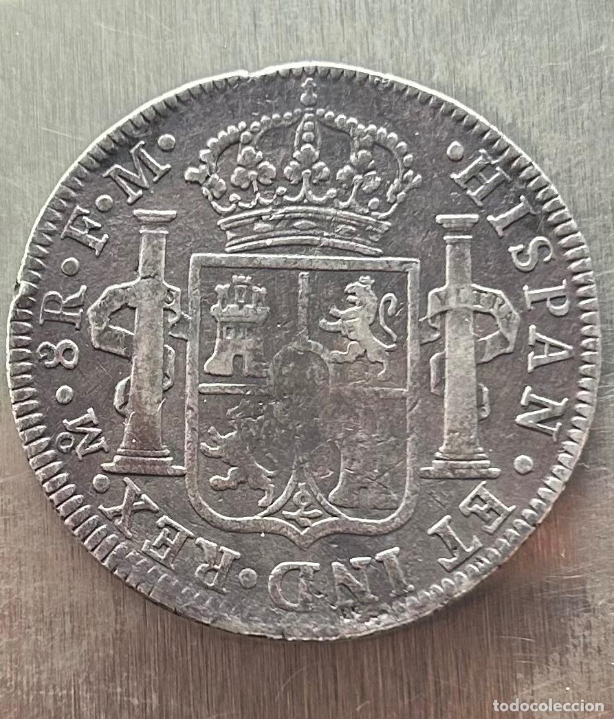 Monedas de Espa&ntilde;a: 8 REALES 1795 CARLOS IV. CECA MEXICO. 25,94 GR