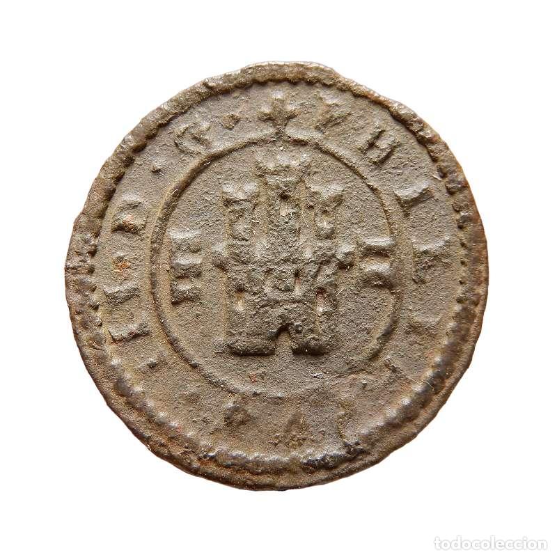 Monedas de Espa&ntilde;a: Felipe III. 2 Maraved&iacute;s Segovia 1612. 985-M