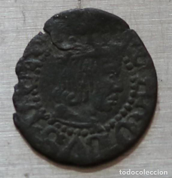 Monedas de Espa&ntilde;a: DINERO 1516-1555 GIRONA. CARLOS I. 0,57 GR, 14,3 MM. MUY BUEN ESTADO