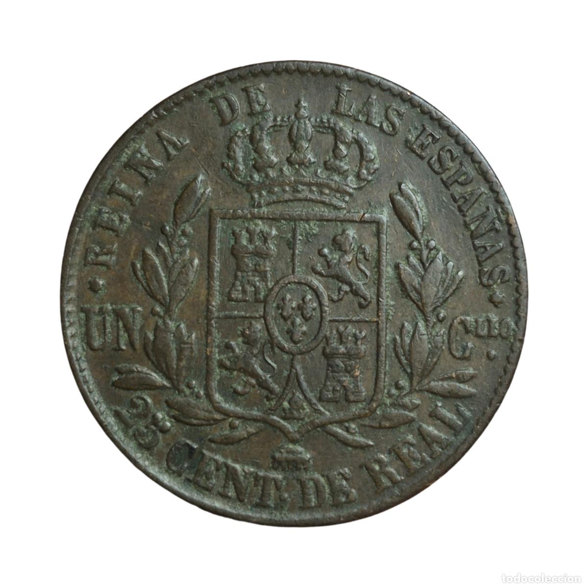 Monedas de Espa&ntilde;a: NT/ ISABEL II 25 CENTIMOS REAL 1860 (E1183) - Foto 2