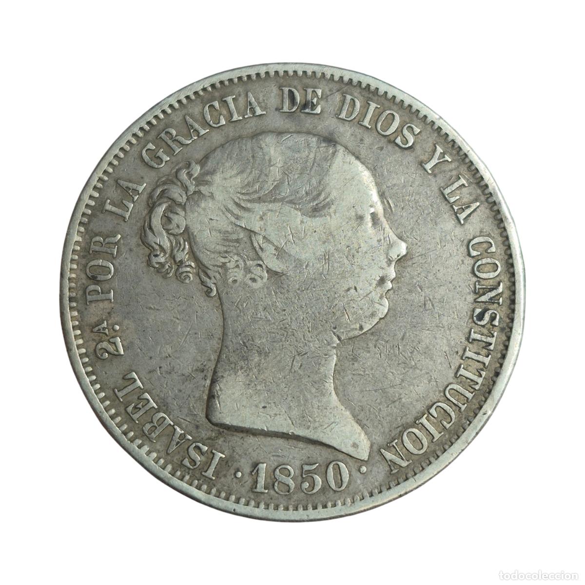 Monedas de Espa&ntilde;a: NT/ ISABEL II 20 REALES 1850 MADRID (E1170)