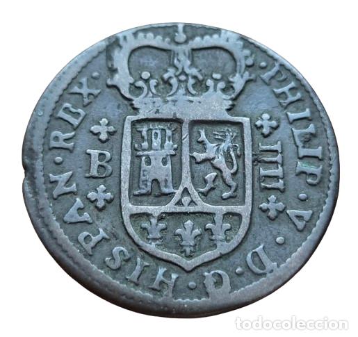 Monete da Spagna: Felipe V Barcelona 4 mareved&iacute;s 1720