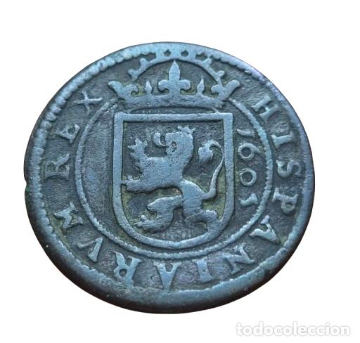 Monete da Spagna: Felipe III Segovia Ingenio. 8 maraved&iacute;s 1605
