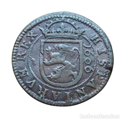 Monete da Spagna: Felipe III Segovia Ingenio. 8 maraved&iacute;s 1606
