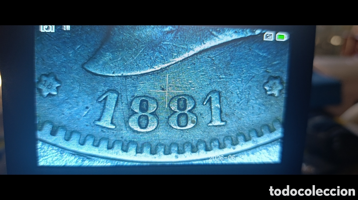 Monedas de Espa&ntilde;a: 5 pesetas 1881 Alfonso XII MSM - Foto 5