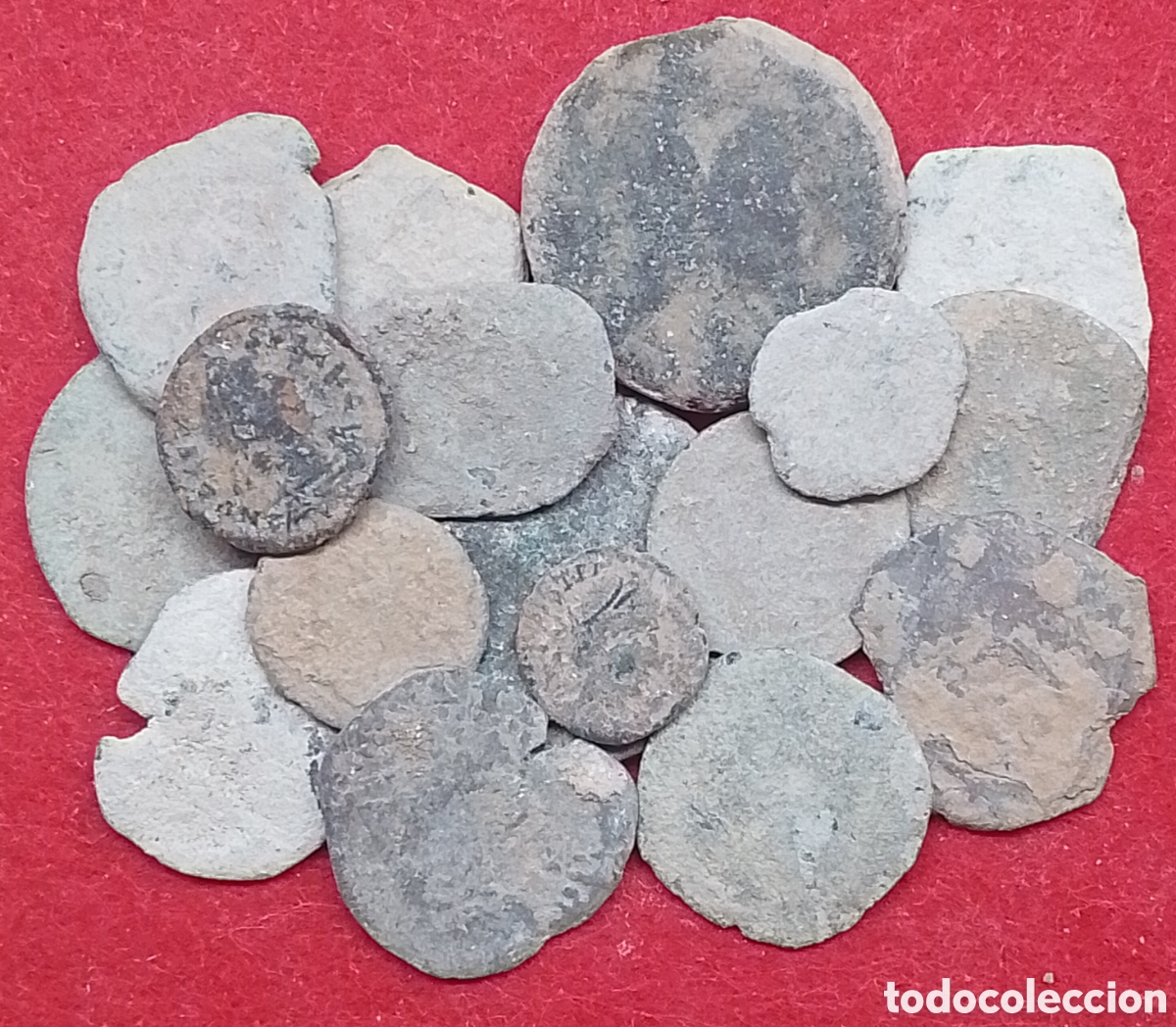 Monedas de Espa&ntilde;a: Lote monedas antiguas