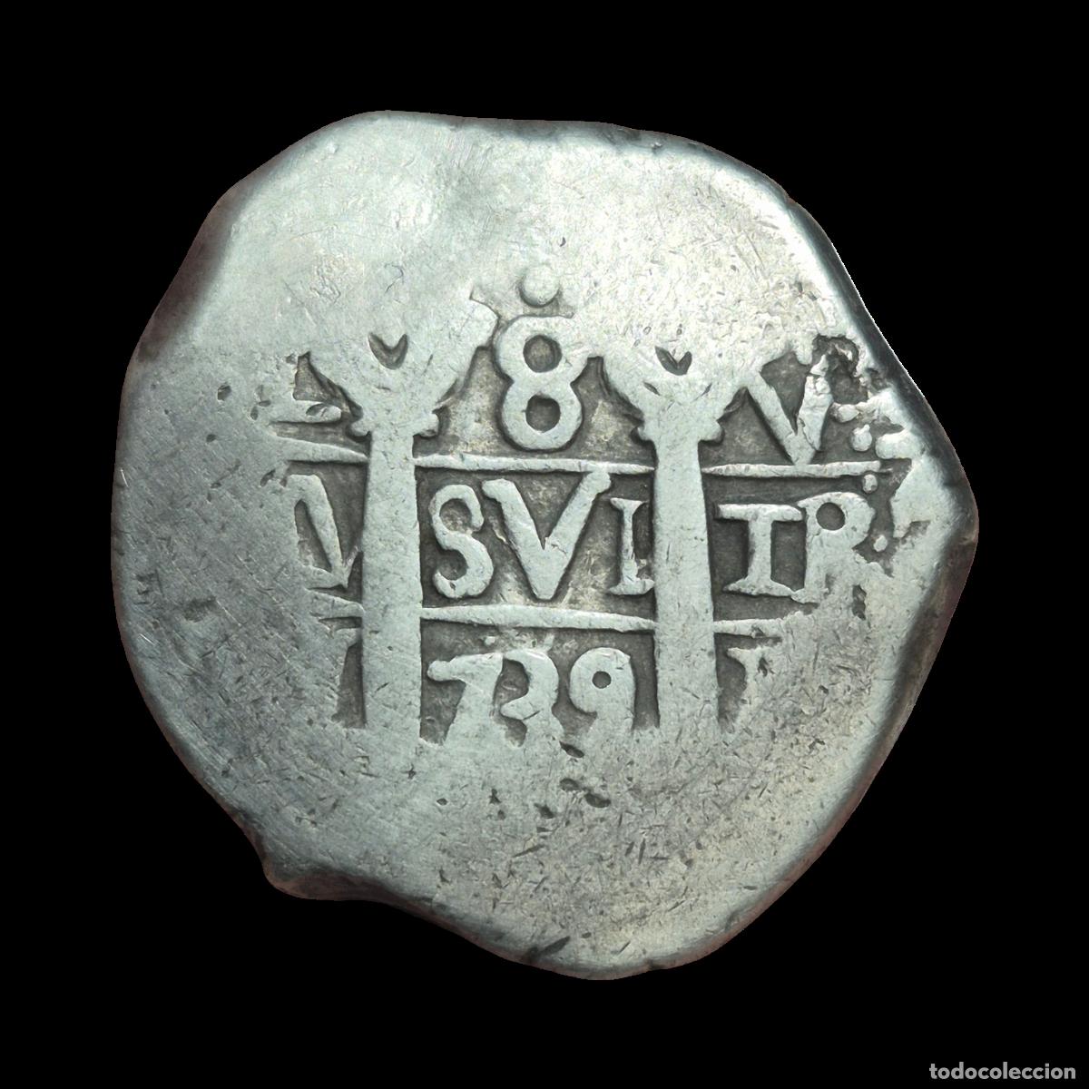 Monedas de Espa&ntilde;a: NT/ FELIPE V 8 REALES 1739 POTOSI (E1077)