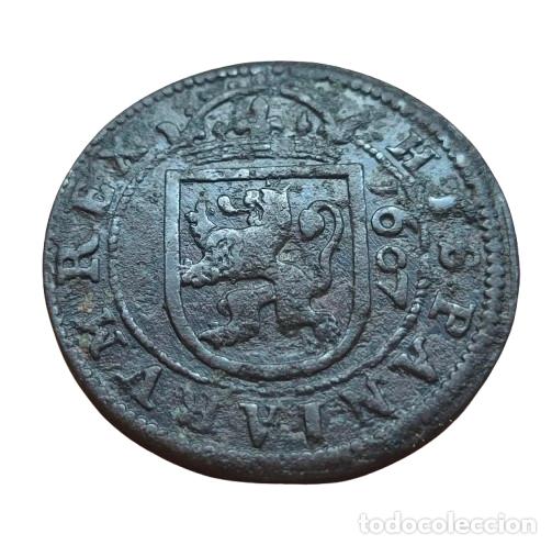 Moedas de Espanha: Felipe III. Segovia Ingenio. 8 maraved&iacute;s 1607