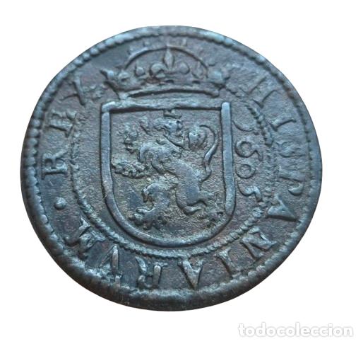 Coins of Spain: Felipe III. Segovia Ingenio. 8 maraved&iacute;s 1605