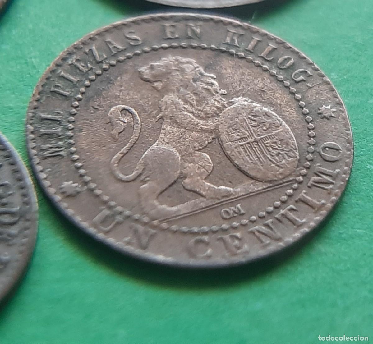 Monedas de Espa&ntilde;a: (ALFONSO XIII-GOB. PROV) LOTE DE MONEDAS DE 1 C&Eacute;NTIMO - Foto 10
