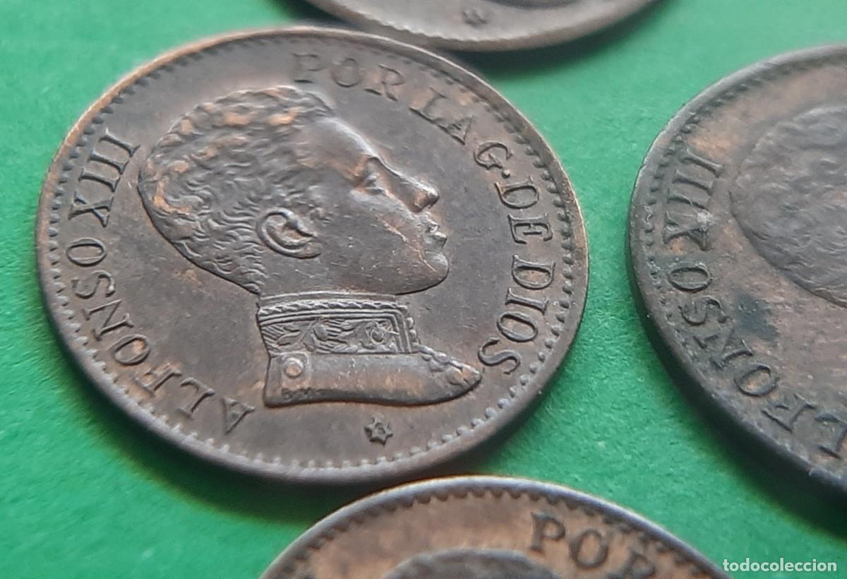 Monedas de Espa&ntilde;a: (ALFONSO XIII-GOB. PROV) LOTE DE MONEDAS DE 1 C&Eacute;NTIMO - Foto 12