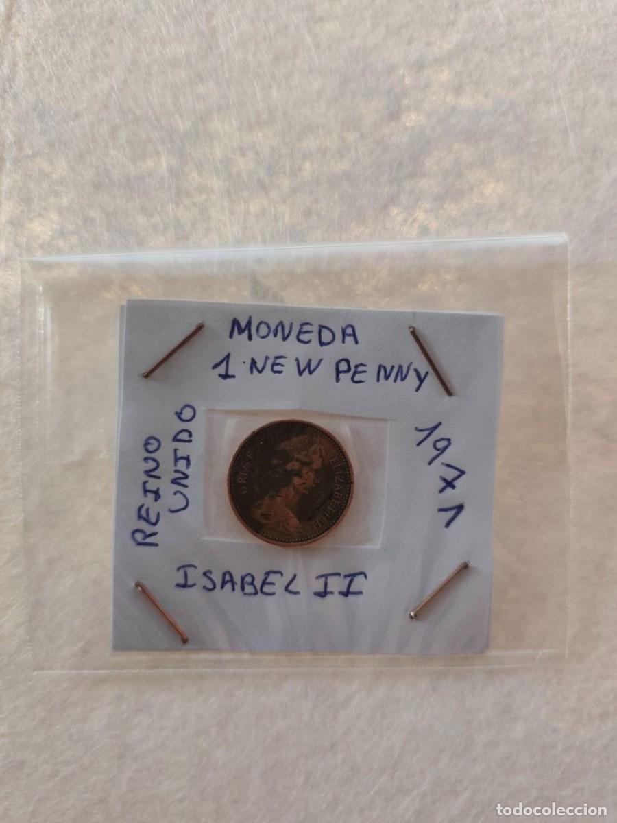 Monedas de Espa&ntilde;a: Moneda 1 New Penny 1971 Isabel II Reino Unido | Pieza para completar tu colecci&oacute;n