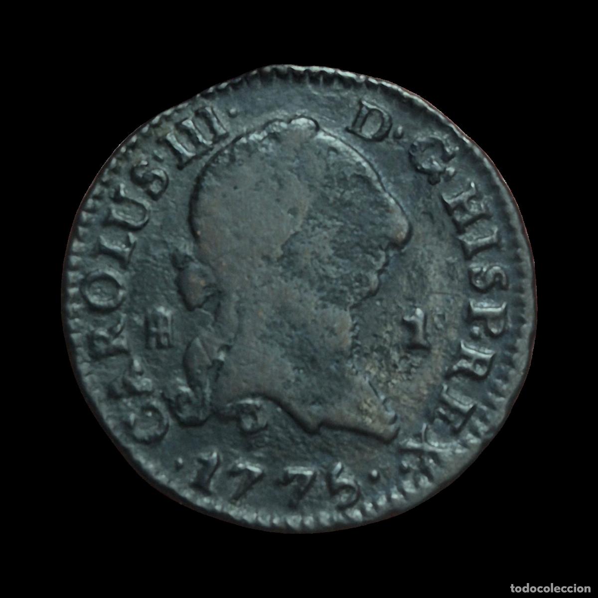 Monedas de Espa&ntilde;a: NT/ CARLOS III 1 MARAVEDI 1775 (E1115) - Foto 1