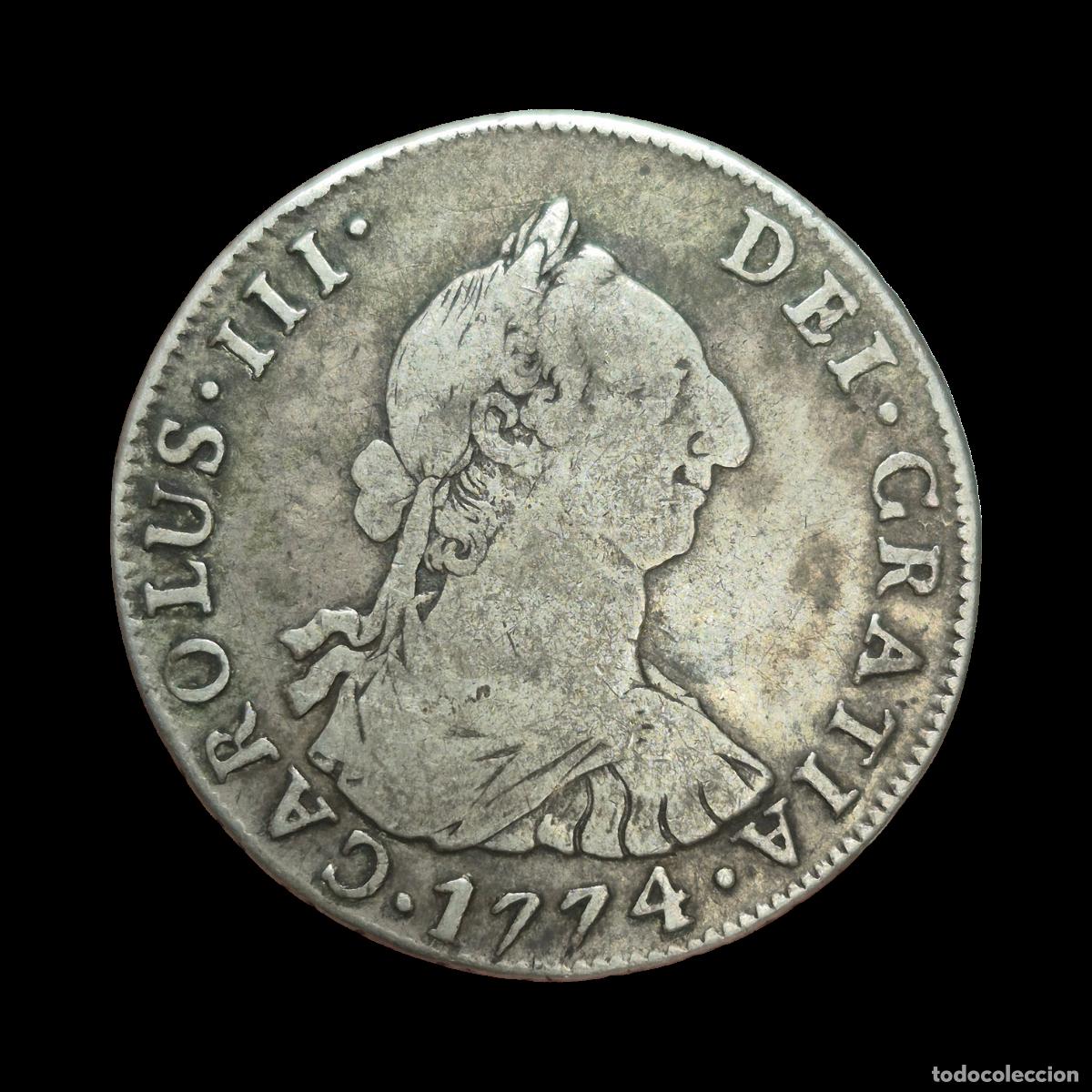 Monedas de Espa&ntilde;a: NT/ CARLOS III 4 REALES 1774 POTOSI (E1100)