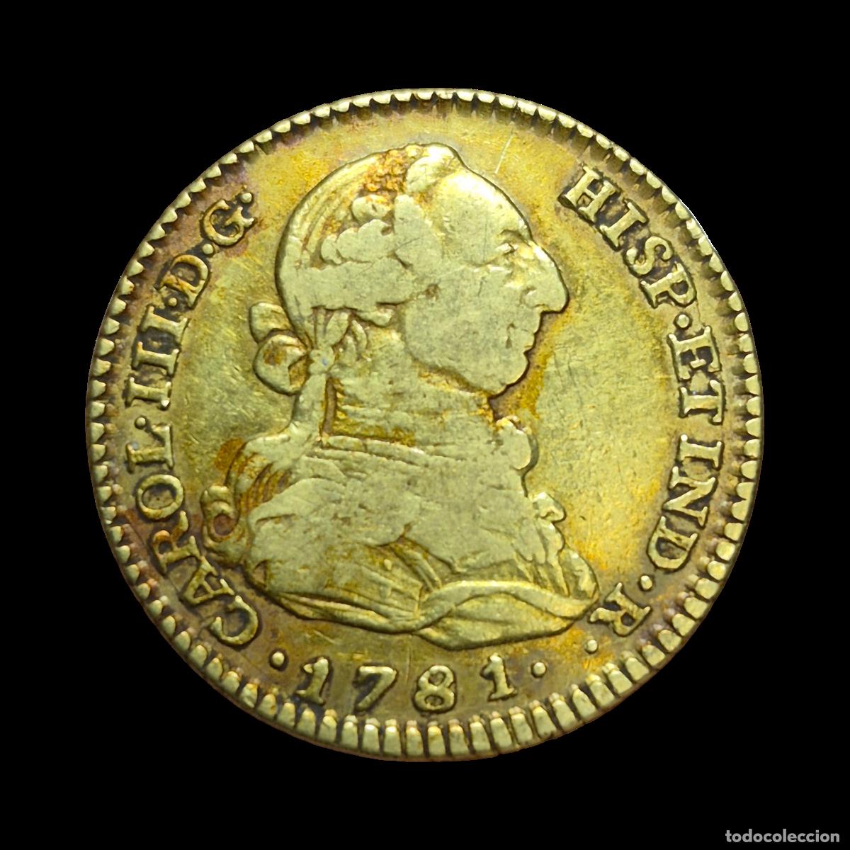 Monedas de Espa&ntilde;a: NT/ CARLOS III 2 ESCUDOS 1781 MADRID (E1092)
