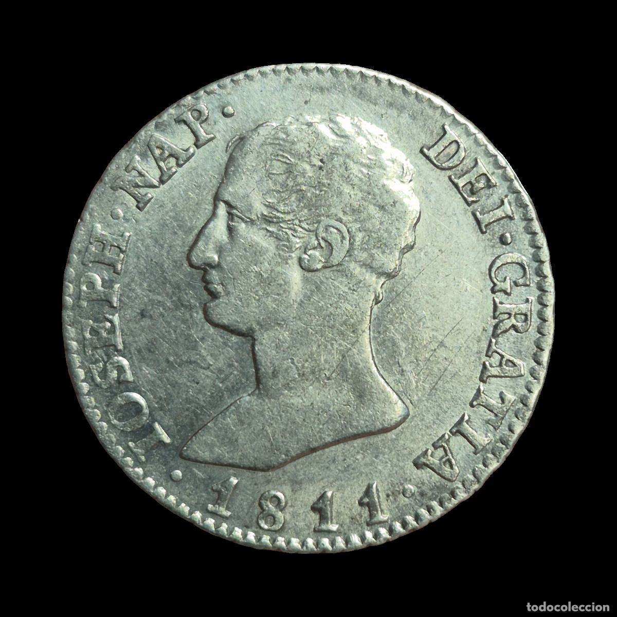 Monedas de Espa&ntilde;a: NT/ JOSE NAPOLEON 4 REALES 1811 MADRID (E1137)