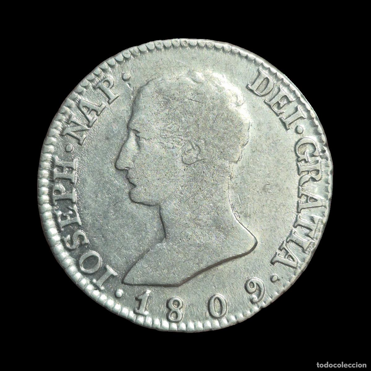 Monedas de Espa&ntilde;a: NT/ JOSE NAPOLEON 4 REALES 1809 MADRID (E1135)