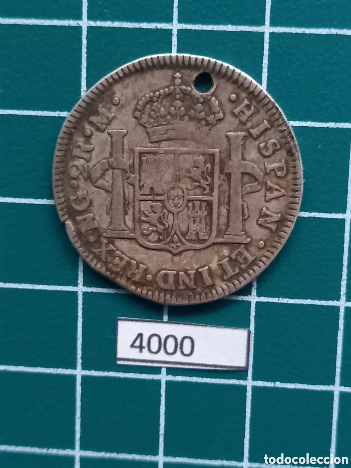 Monedas de Espa&ntilde;a: Espa&ntilde;a 2 reales 1817 - Foto 2