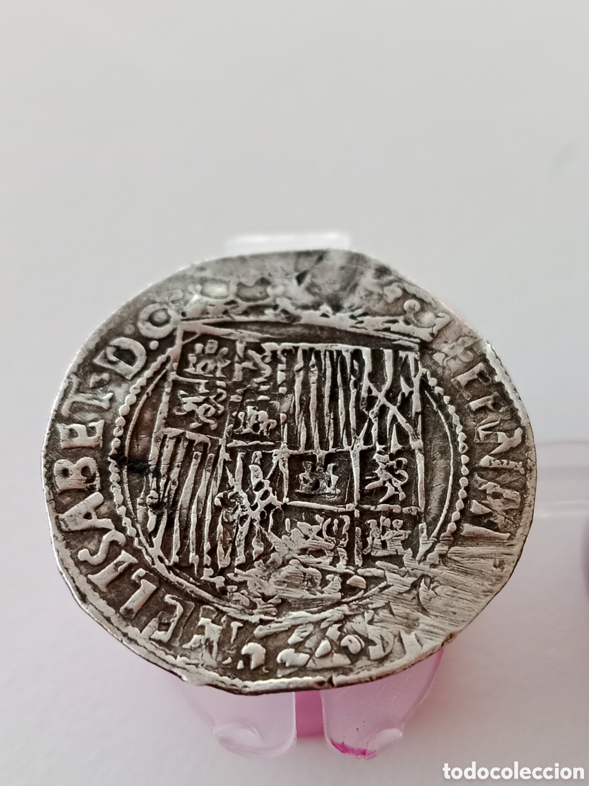 Monete da Spagna: 1 real de los reyes cat&oacute;licos