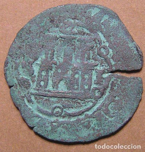 Monedas de Espa&ntilde;a: CARLOS I - 4 MARAVEDIS (SANTO DOMINGO)