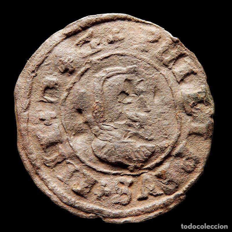 Monedas de Espa&ntilde;a: Felipe IV (1621-1665) VIII maraved&iacute;s 1663, Coru&ntilde;a R. A54-M