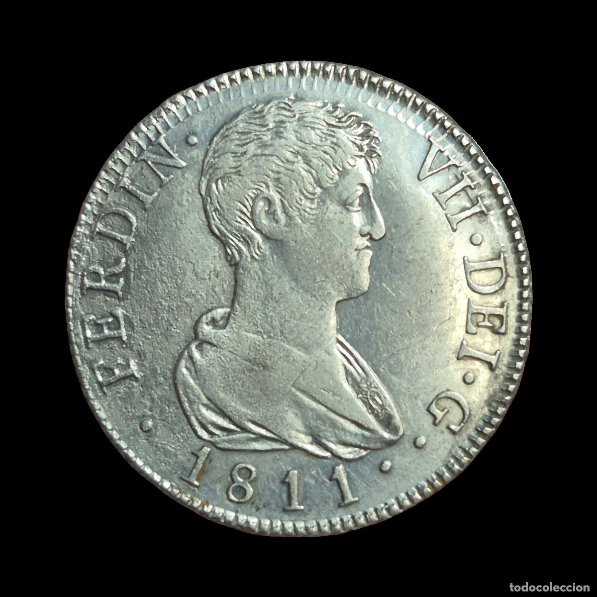 Monedas de Espa&ntilde;a: NT/ FERNANDO VII 2 REALES 1811 VALENCIA (E1155)