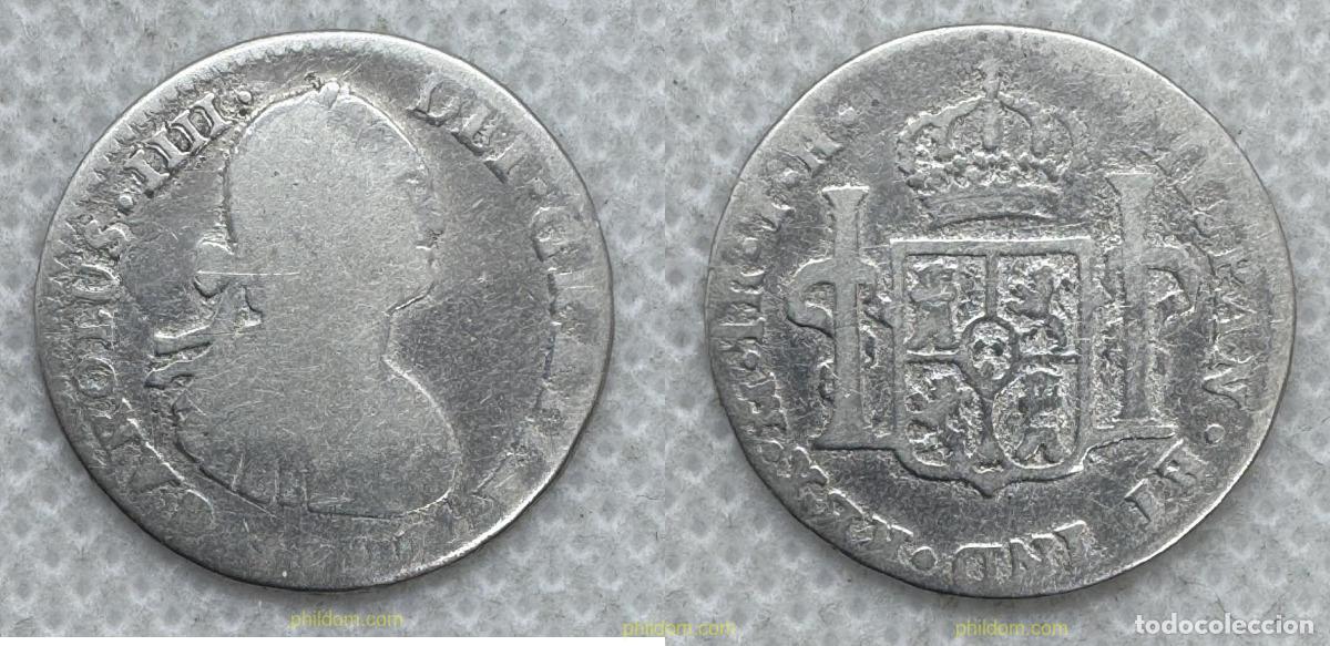 Monedas de Espa&ntilde;a: 5431 ESPA&Ntilde;A 1807 CARLOS IV 1 REALES 1807 MEXICO TH