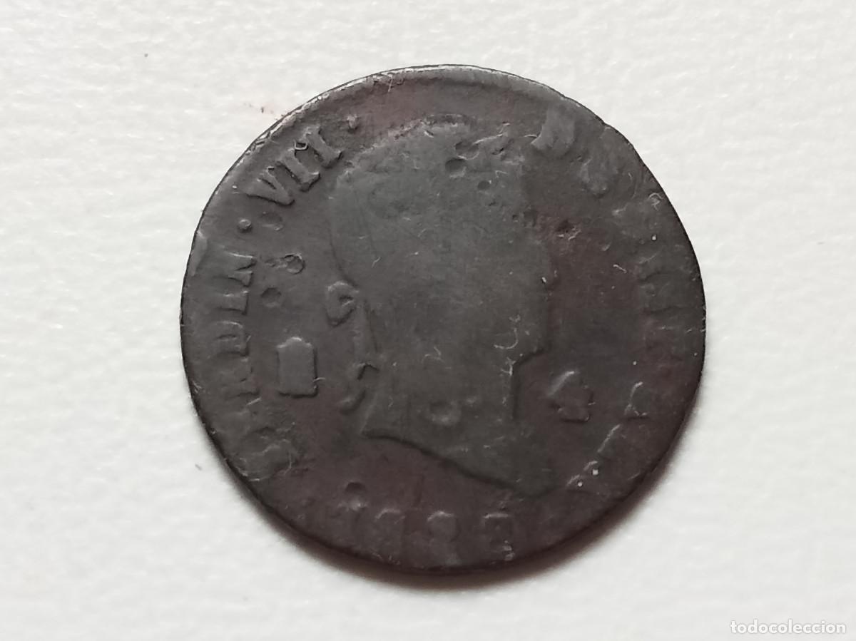 Monedas de Espa&ntilde;a: FERNANDO VII 4 MARAVED&Iacute;S 1828 SEGOVIA BC+