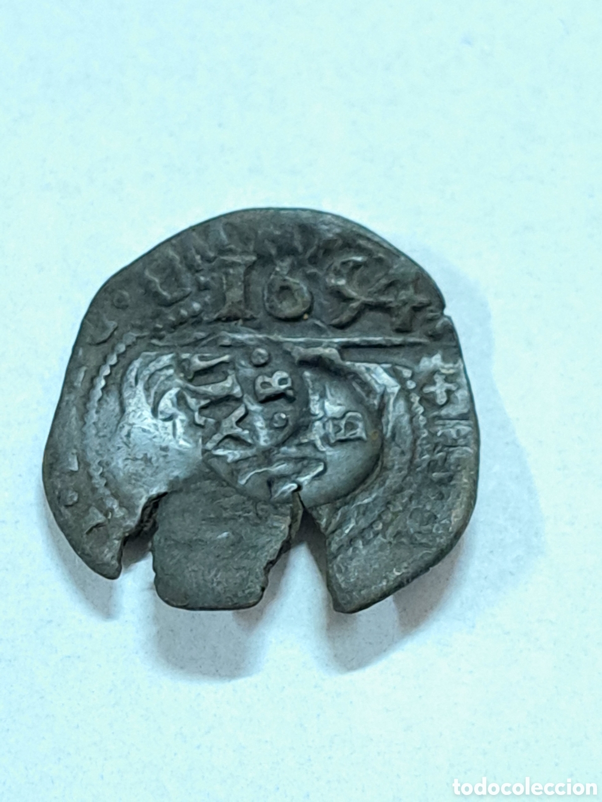 Monedas de Espa&ntilde;a: 8 Maraved&iacute;s resellados con 2 fechas 1636 y 1654 Felipe IV