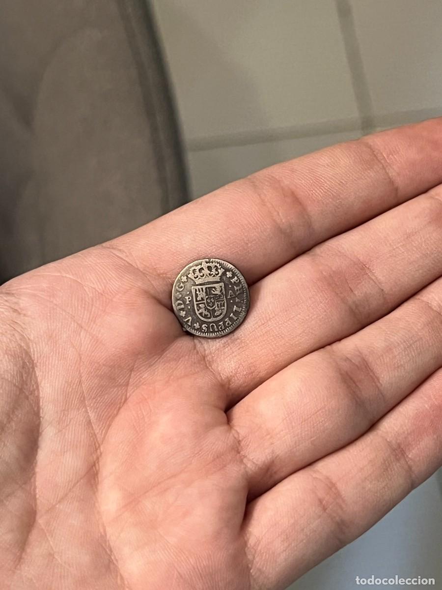 Monedas de Espa&ntilde;a: Medio Real Espa&ntilde;ol 1733