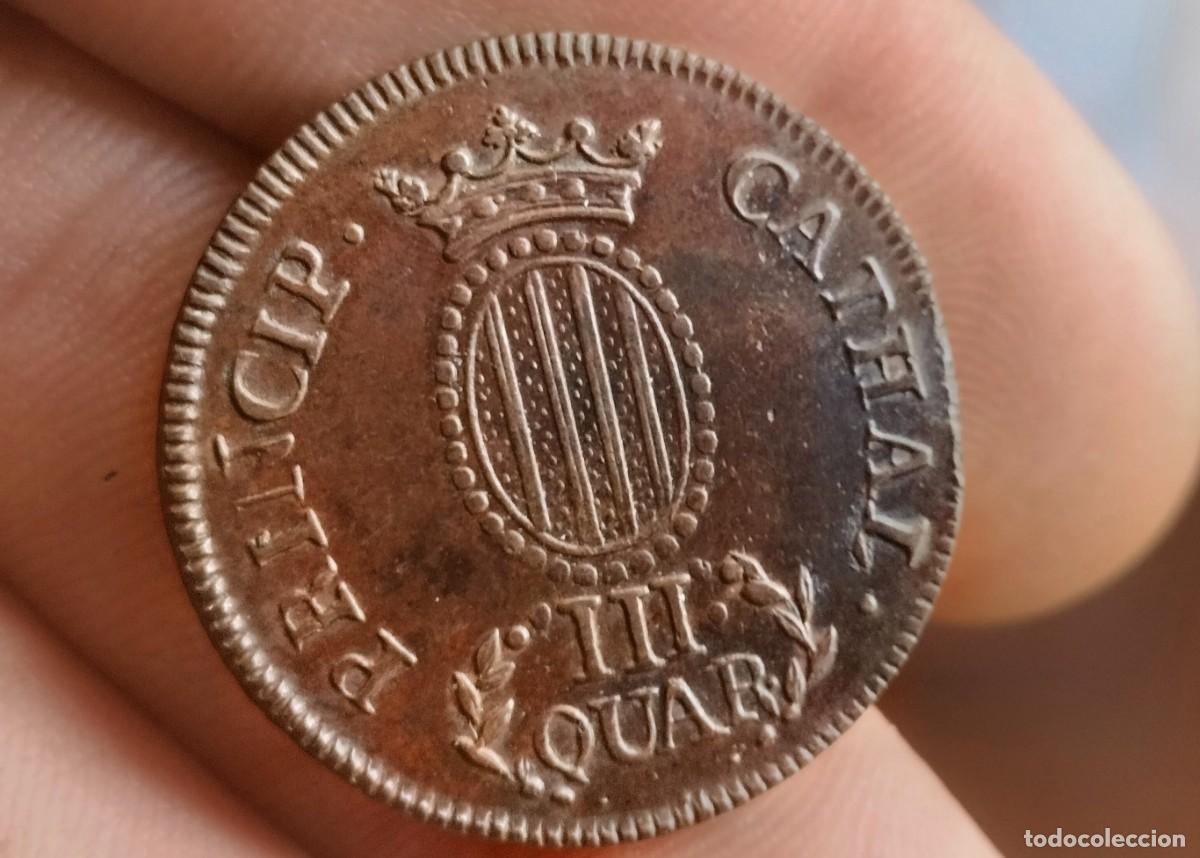 Moedas de Espanha: Rara! Fernando VII 3 cuartos 1811