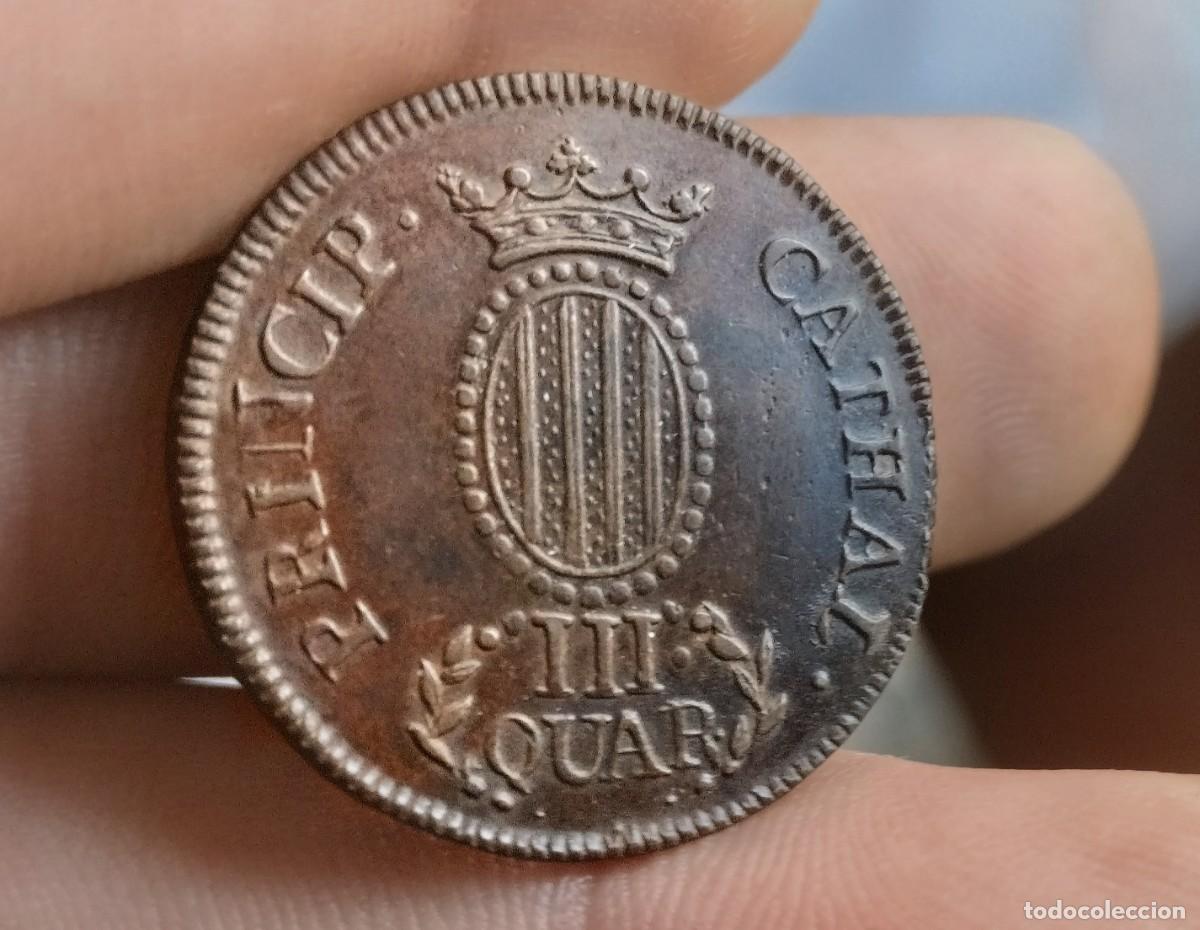Monedas de Espa&ntilde;a: Rara! EBC++. Fernando VII 3 cuartos 1811 - Foto 3