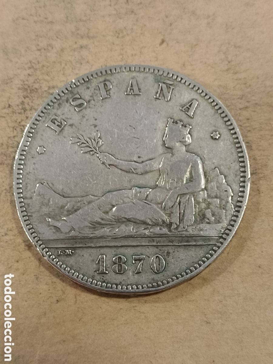 Monete da Spagna: Monedas Espa&ntilde;a1.. 5 pts plata