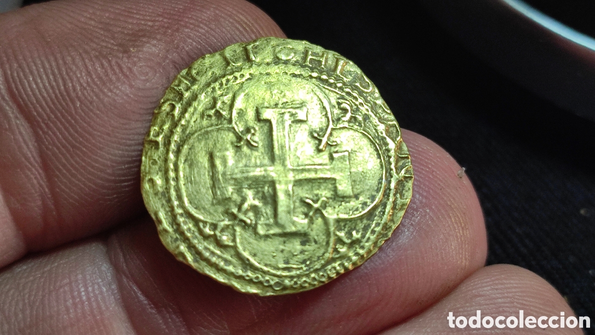 Monedas de Espa&ntilde;a: Escudo de oro, Juana y Carlos