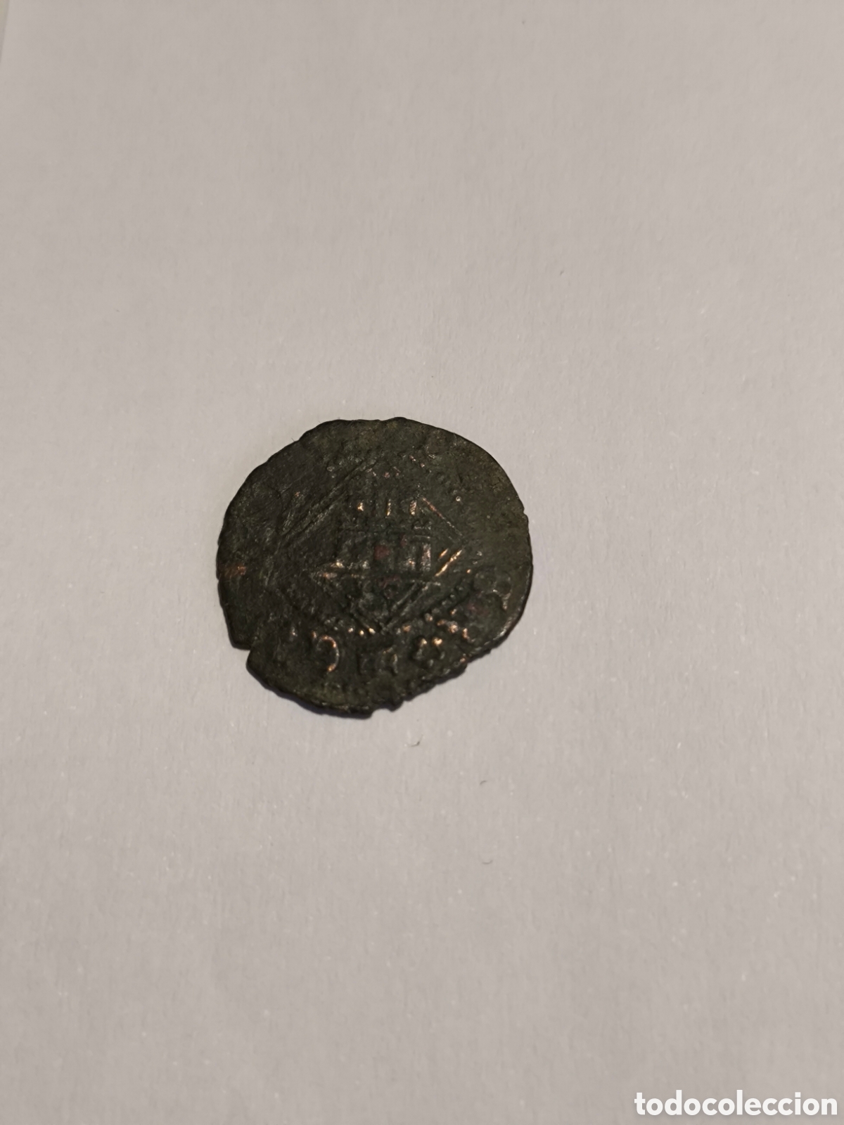 Monedas de Espa&ntilde;a: Blanca Enrique IV 1454-1474 Sevilla