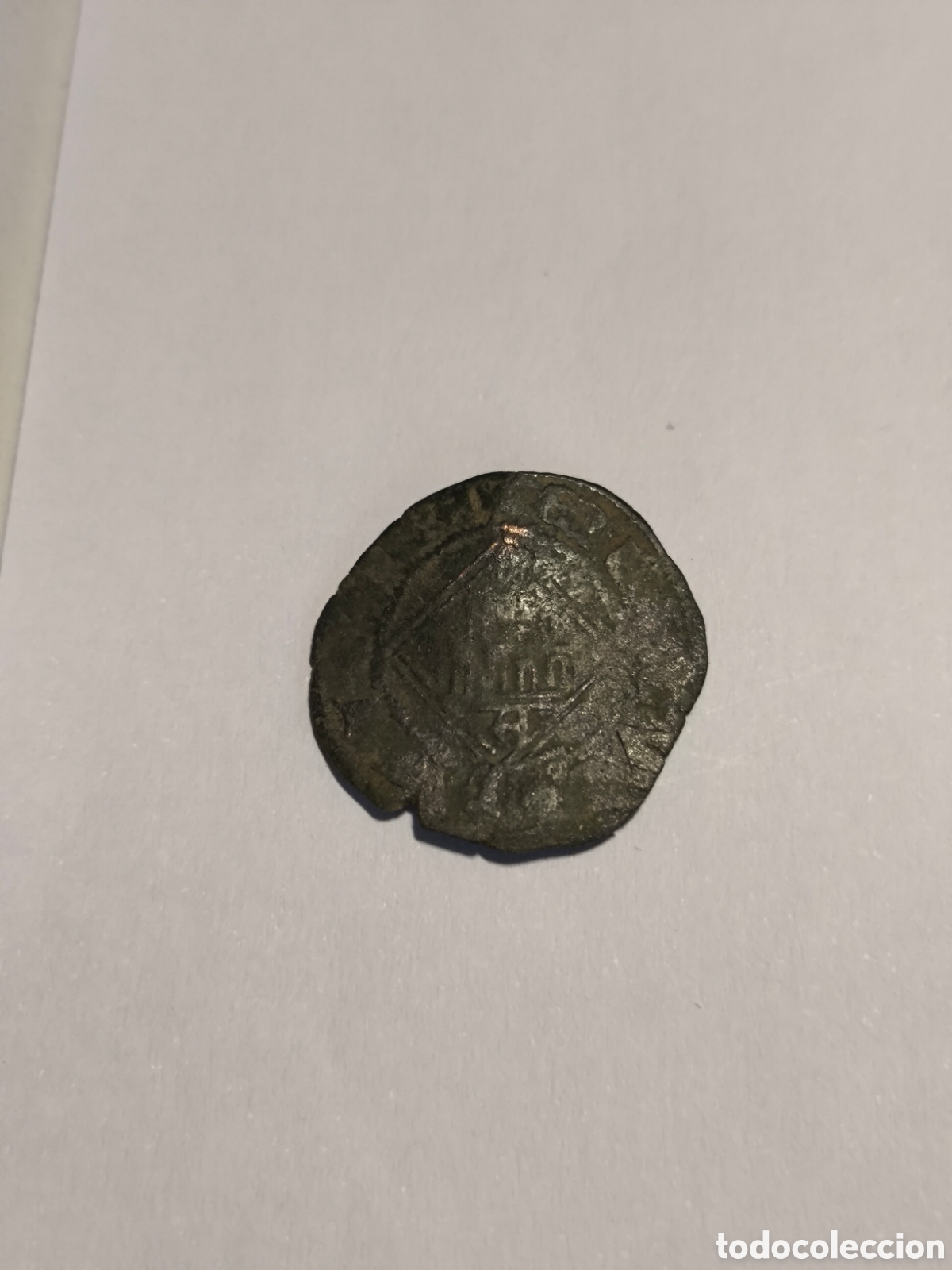 Monedas de Espa&ntilde;a: Blanca Enrique IV 1454-1474 A Avila