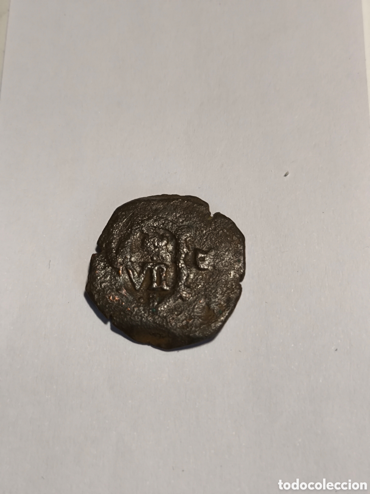 Monedas de Espa&ntilde;a: Felipe IV 1621-1665 Resello 8 Maraved&iacute;s (2)