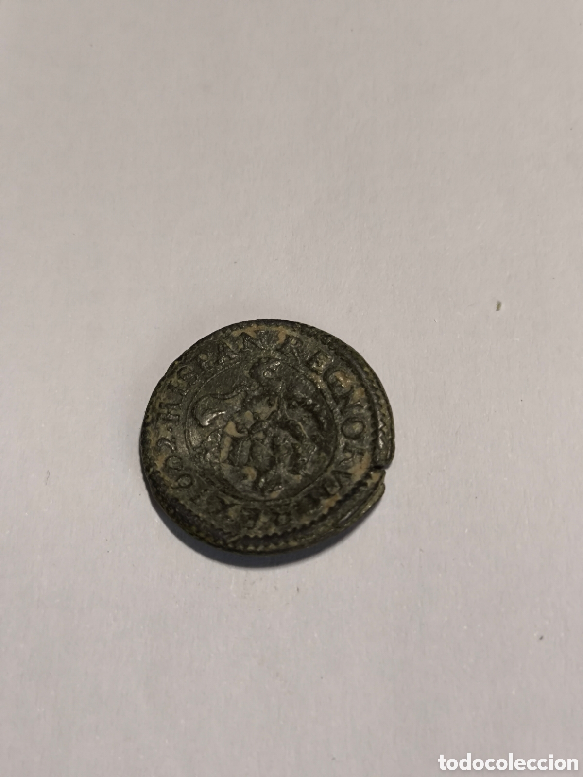 Monedas de Espa&ntilde;a: Felipe III 1598-1621 2 Maraved&iacute;s Resello 4 Maraved&iacute;s 1602