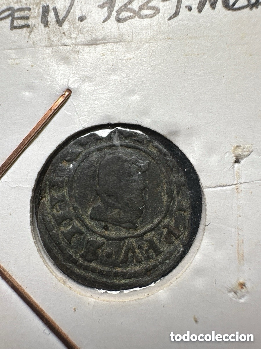 Monete da Spagna: Moneda 4 maraved&iacute;s Felipe IV 1669, Madrid, escasa (A3)