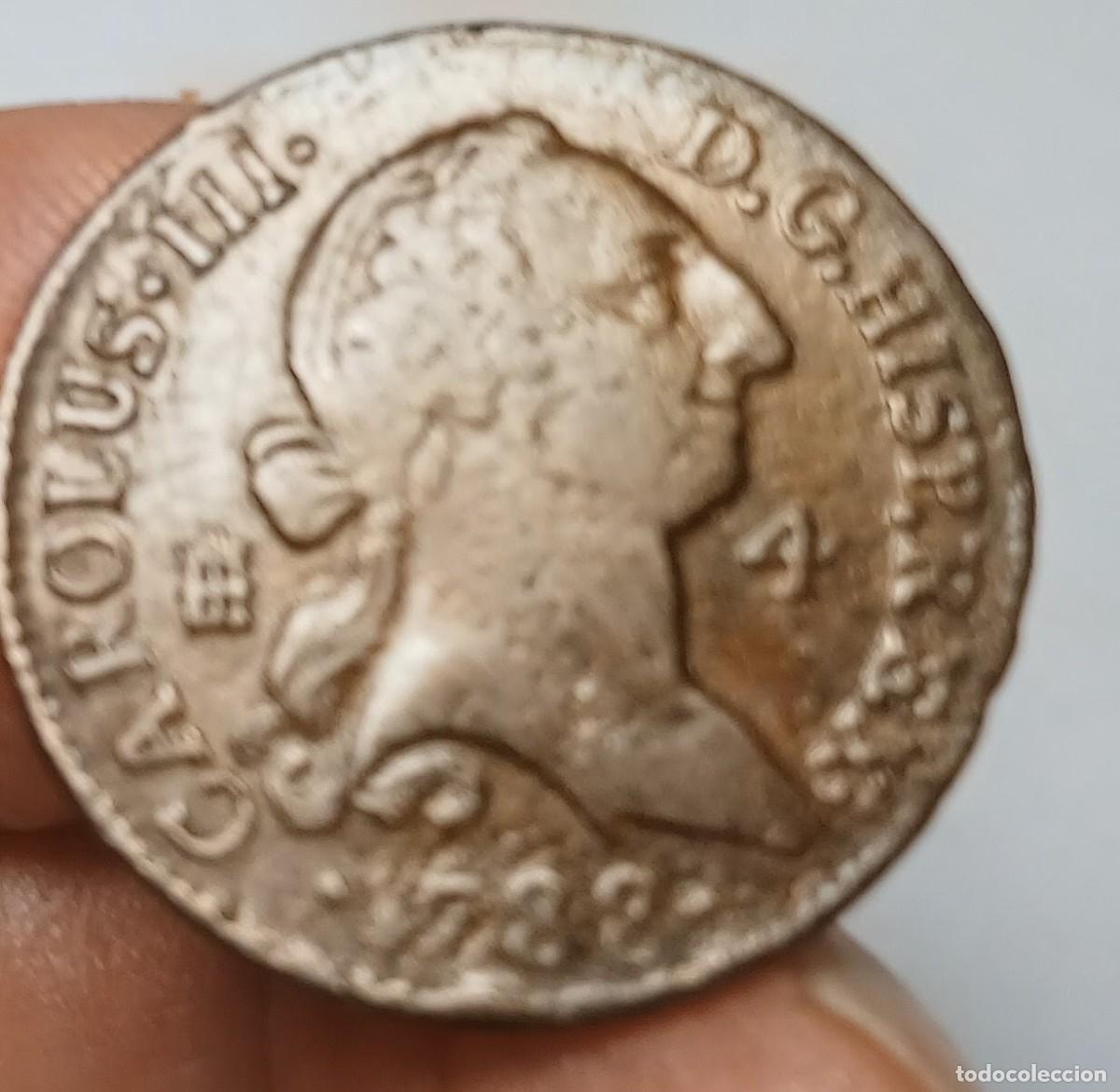 Monete da Spagna: CARLOS III, 4 MARAVEDIS 1788 (MUY ESCASO) ENV&Iacute;O CORREO ORDINARIO 1, 75 &euro; CERTIFICADO 5,75