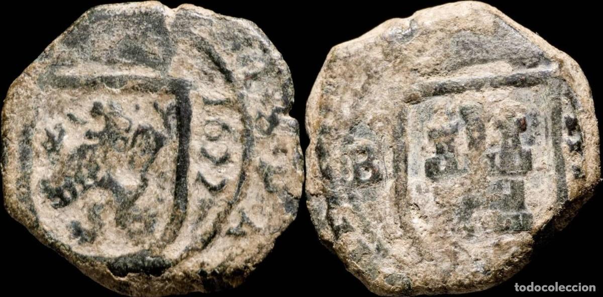 Monedas de Espa&ntilde;a: 1622, 8 Maravedis Philip IV, Burgos Mint- 21 mm / 5.52 gr.