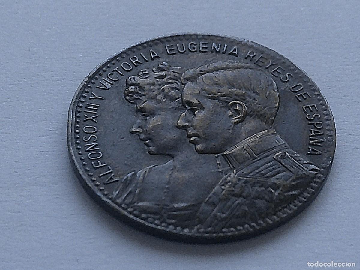 Monedas de Espa&ntilde;a: Espa&ntilde;a medalla boda de Alfonso XIII y Victoria Eugenia 37sau12