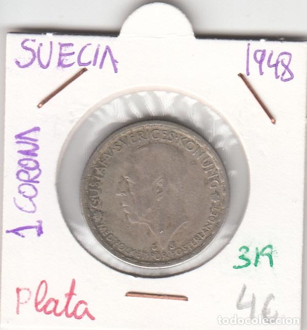 Monedas de Espa&ntilde;a: CR0319 MONEDA SUECIA PLATA 1 FRANCO