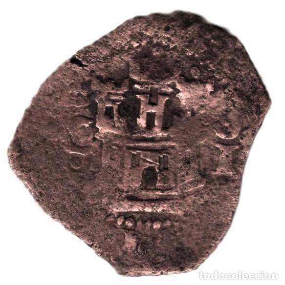 Monedas de Espa&ntilde;a: 2 Maraved&iacute;s de Felipe II vell&oacute;n 1585-1591